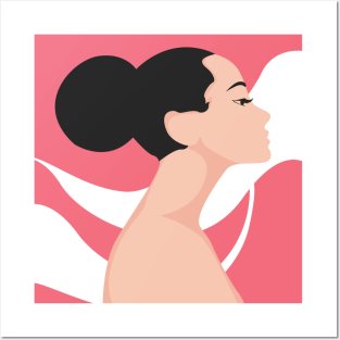 Abstract Women Portrait Posters and Art